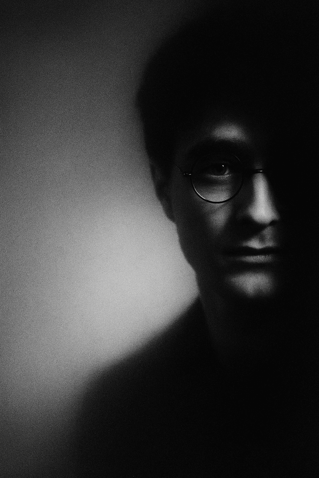 Black and White Portrait Art